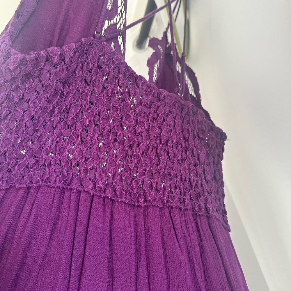 Free People Deep Purple Maxi Dress - Picture 3 of 3